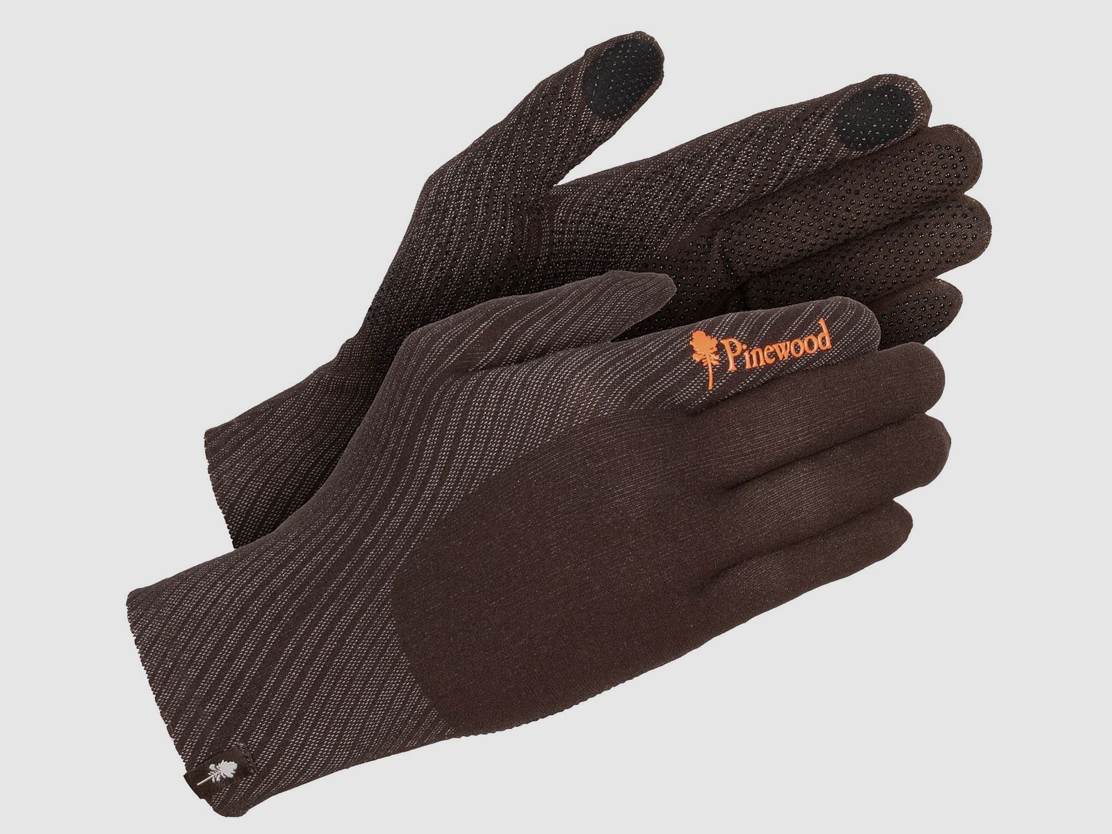 Pinewood Handschuhe Hunters Liner Mossgreen/Dark Brown