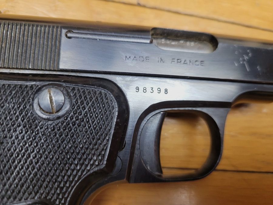 Schöner MAB D Pistol – Manufacture des Armes de Bayonne – Made in France für eine verbesserte Browning 10/22! – in 7,65 – Sehr gute Waffe in TBE!, Bild 8 von 14