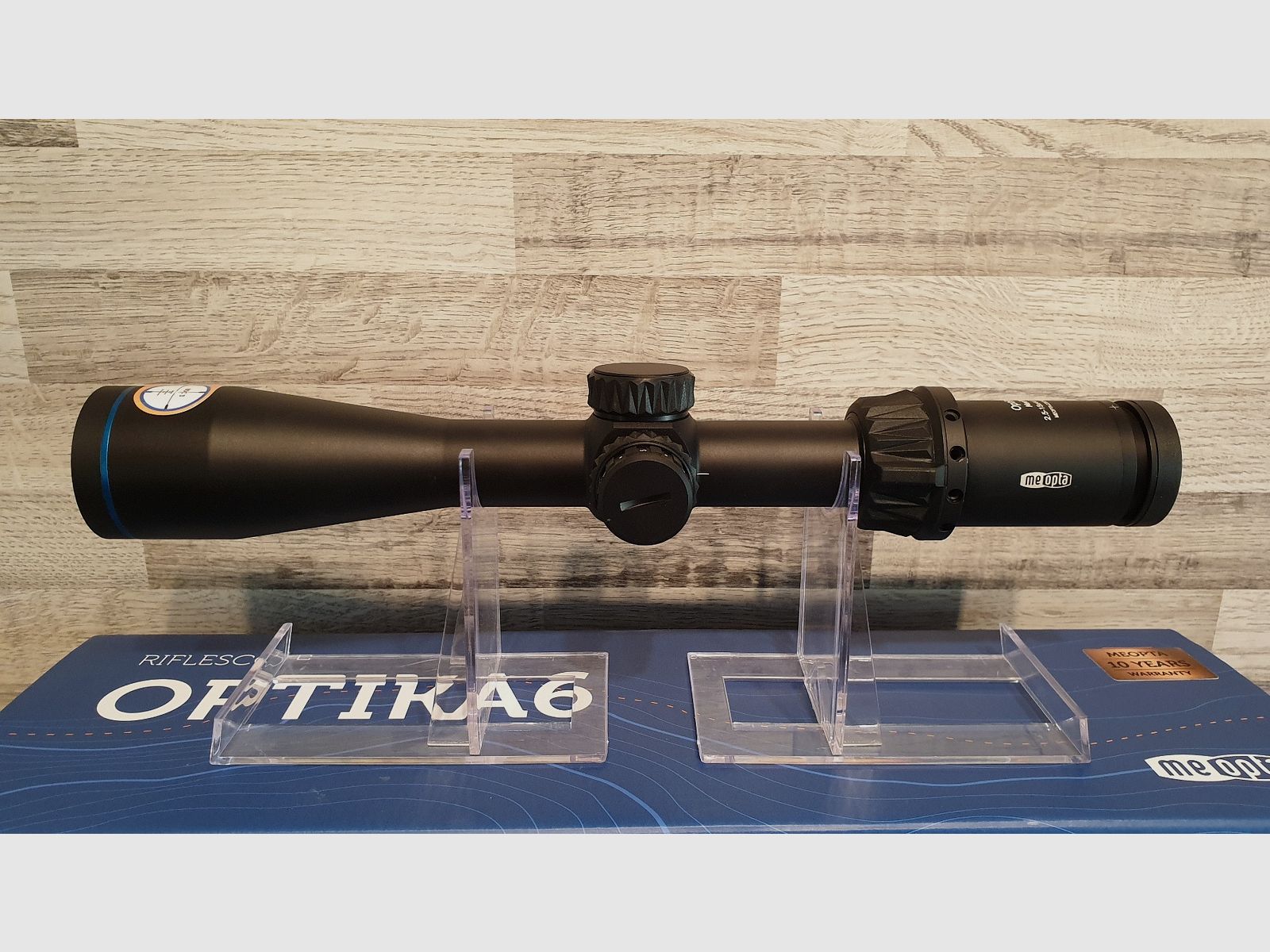 Meopta OPTIKA6 2,5-15x44 RD SFP kruis 4C met verlicht punt - Nieuwe goederen van de vakhandel -