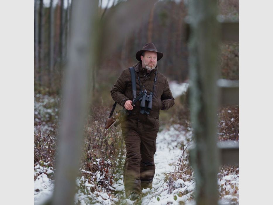 Blaser H-Pantaloni Matti Suede BIB, immagine 9 di 14