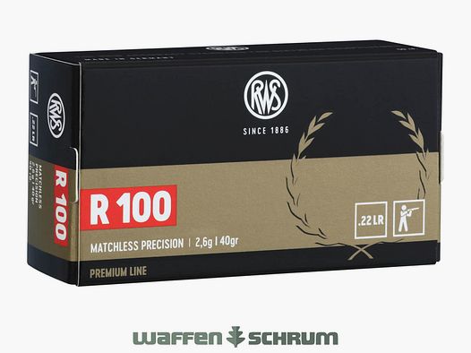 RWS R100 2,6g - 40gr. .22lr