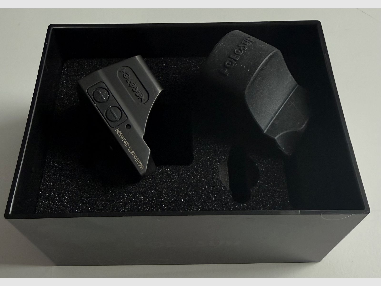 Holosun HS 508 T - RD X2 - Open reflex sight, red dot sight - LIKE NEW