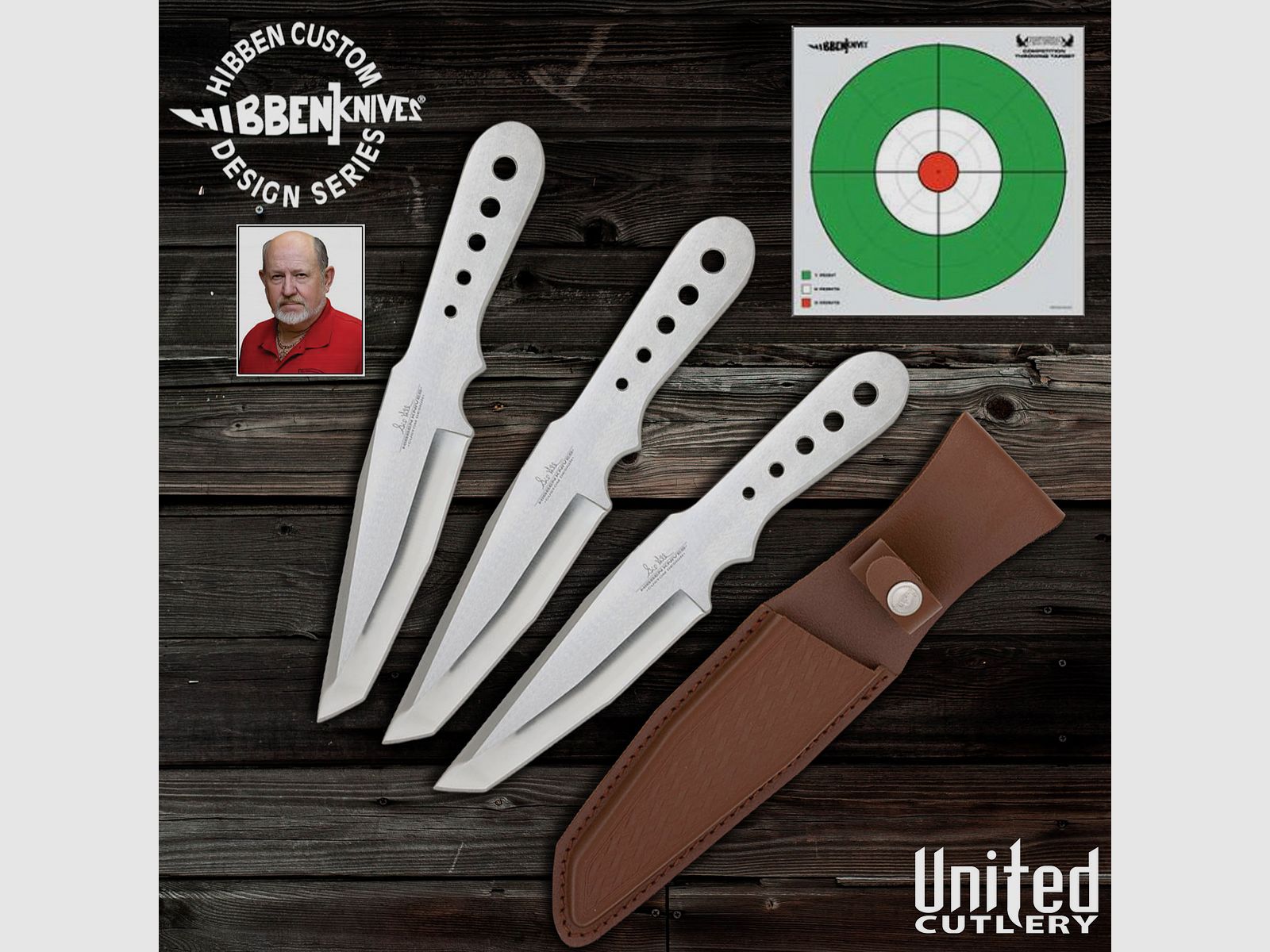 Gil Hibben Thrower Triple Set Tanto Large