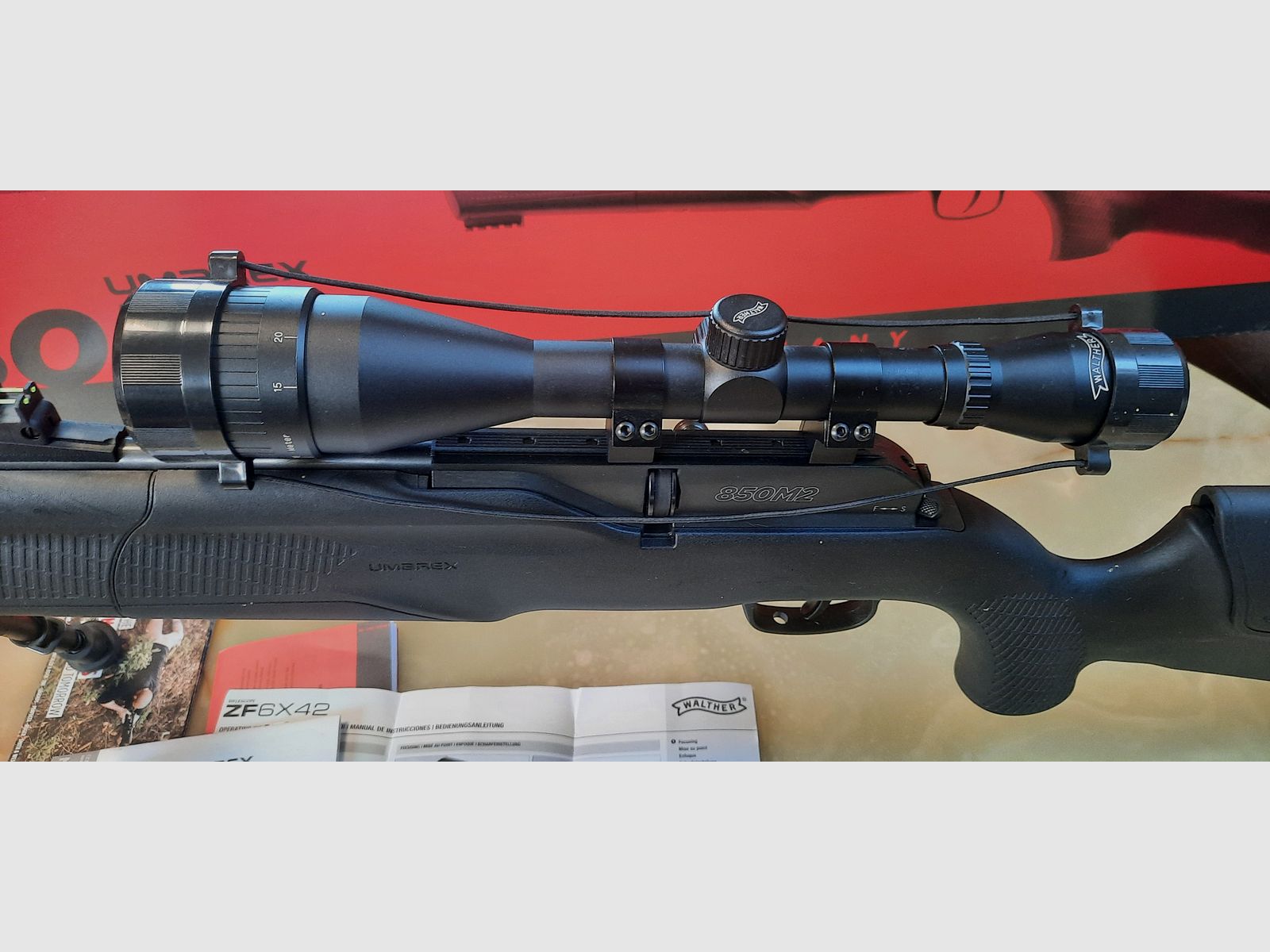 Luftgewehr  umarex 850 m2 kit