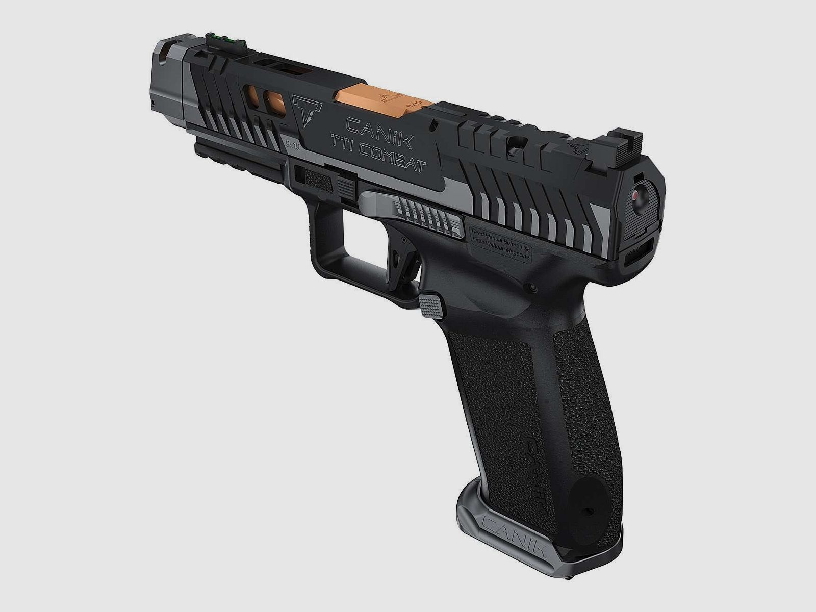 Canik TTI Combat Smoke 9mm Luger Pistola, immagine 9 di 10