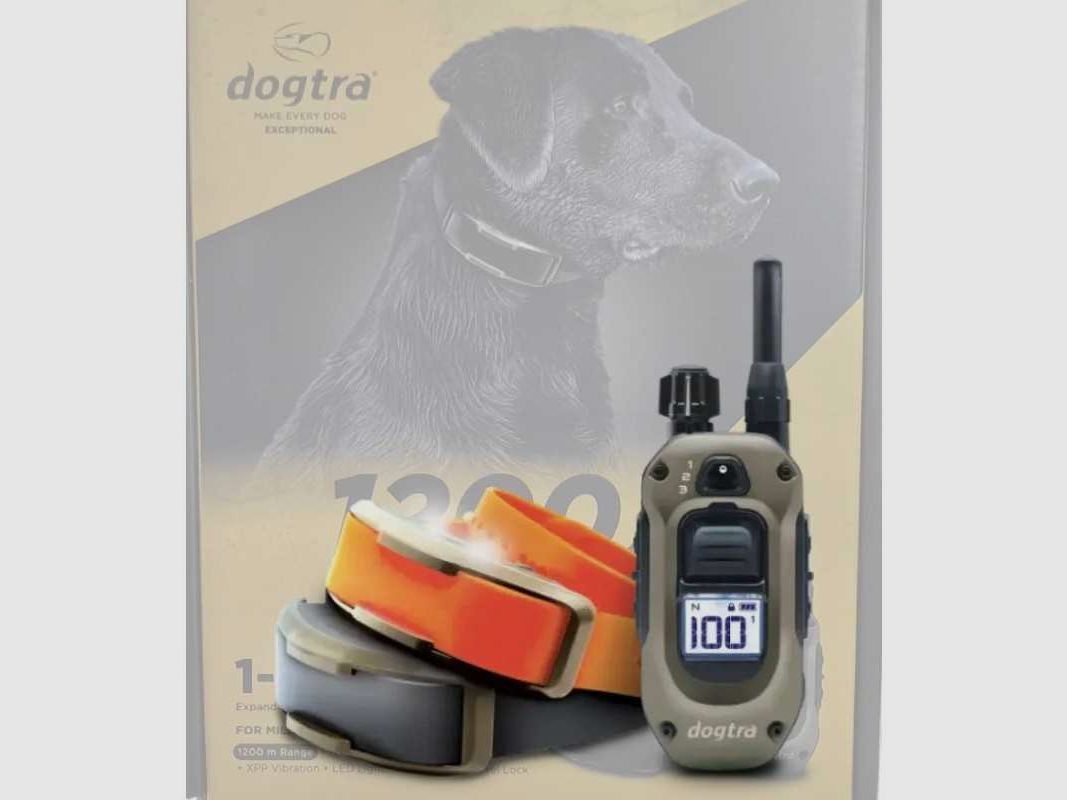 Trainingshalsband Dogtra 1200 X 2 Dog