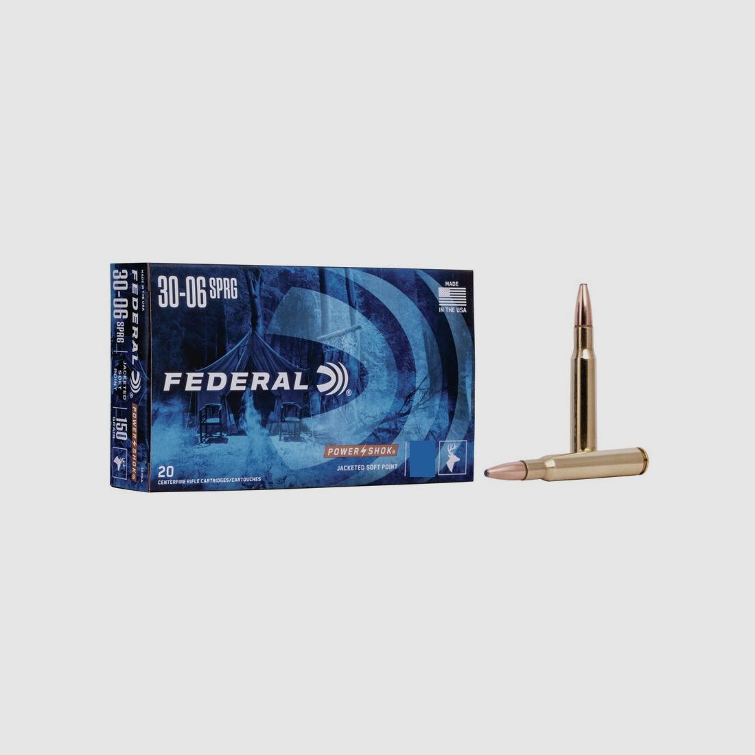 Federal Power Shock Kal. 30.06 SPRG 180gr, Bild 1 von 2