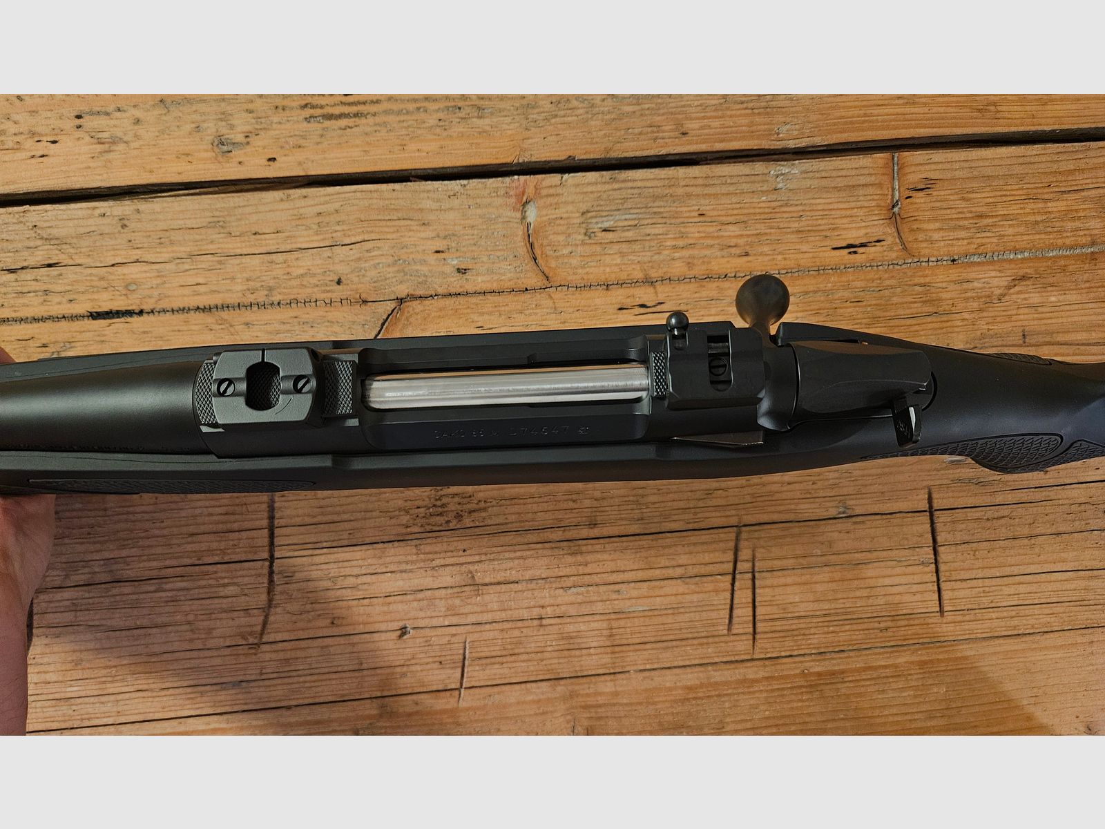 Sako 85 M 8x57 IS manual cocking Cerakote - no Sako 90 Sauer 202 101 Heym SR 21 30 Mauser 98 12 Blaser R8 308 30-06 9.3x62