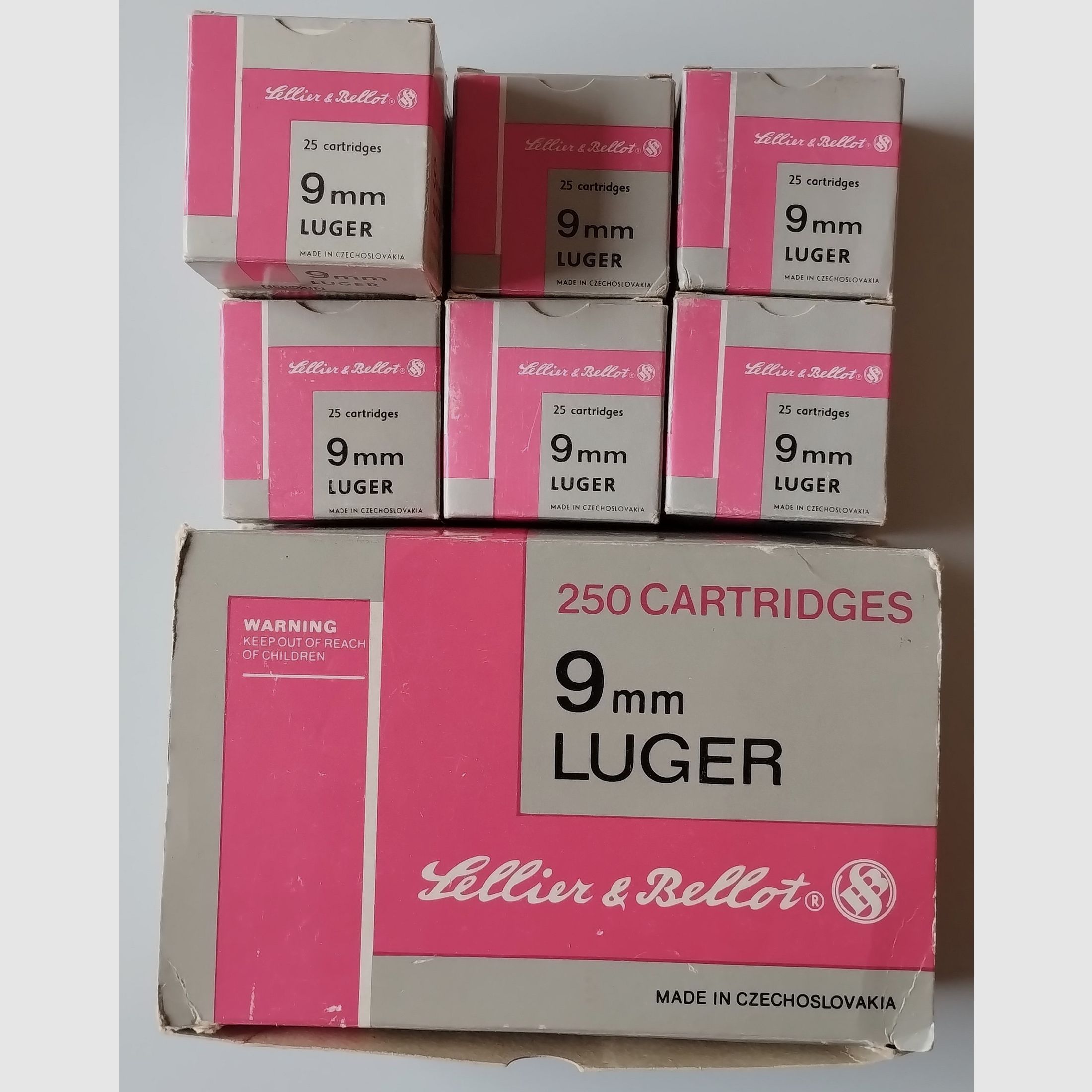 9mm Luger S&B pełnopłaszczowe 425 nabojów