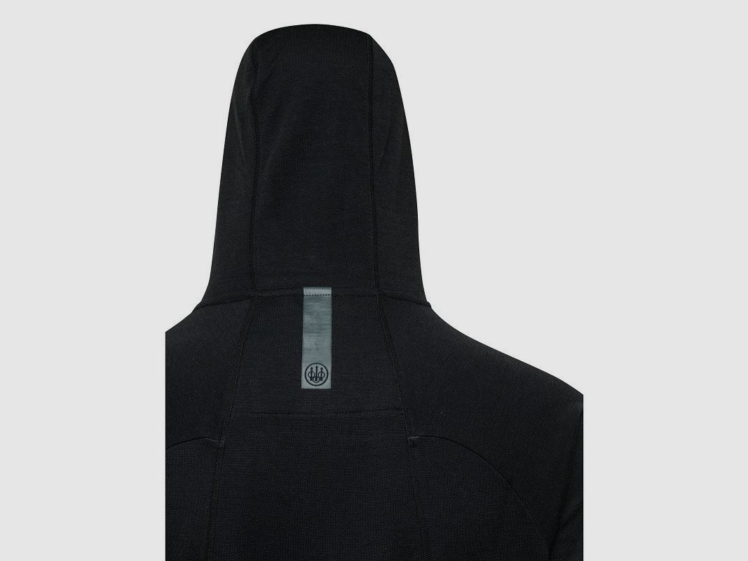 Bluza termiczna Beretta Apollo Merino Hoodie Black, zdjęcie 3 z 6