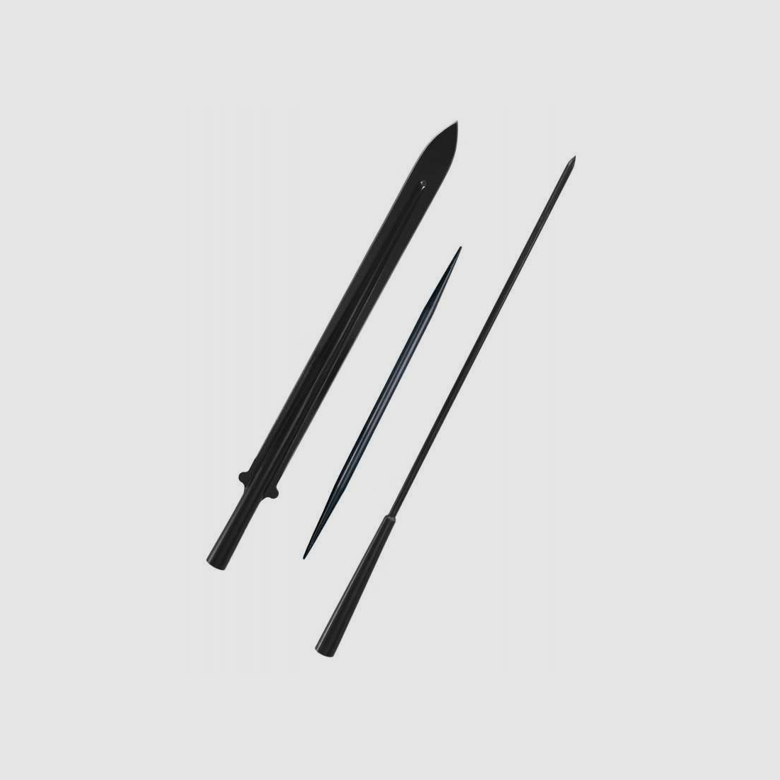 Zimna stal Maasai włócznia z pochwa