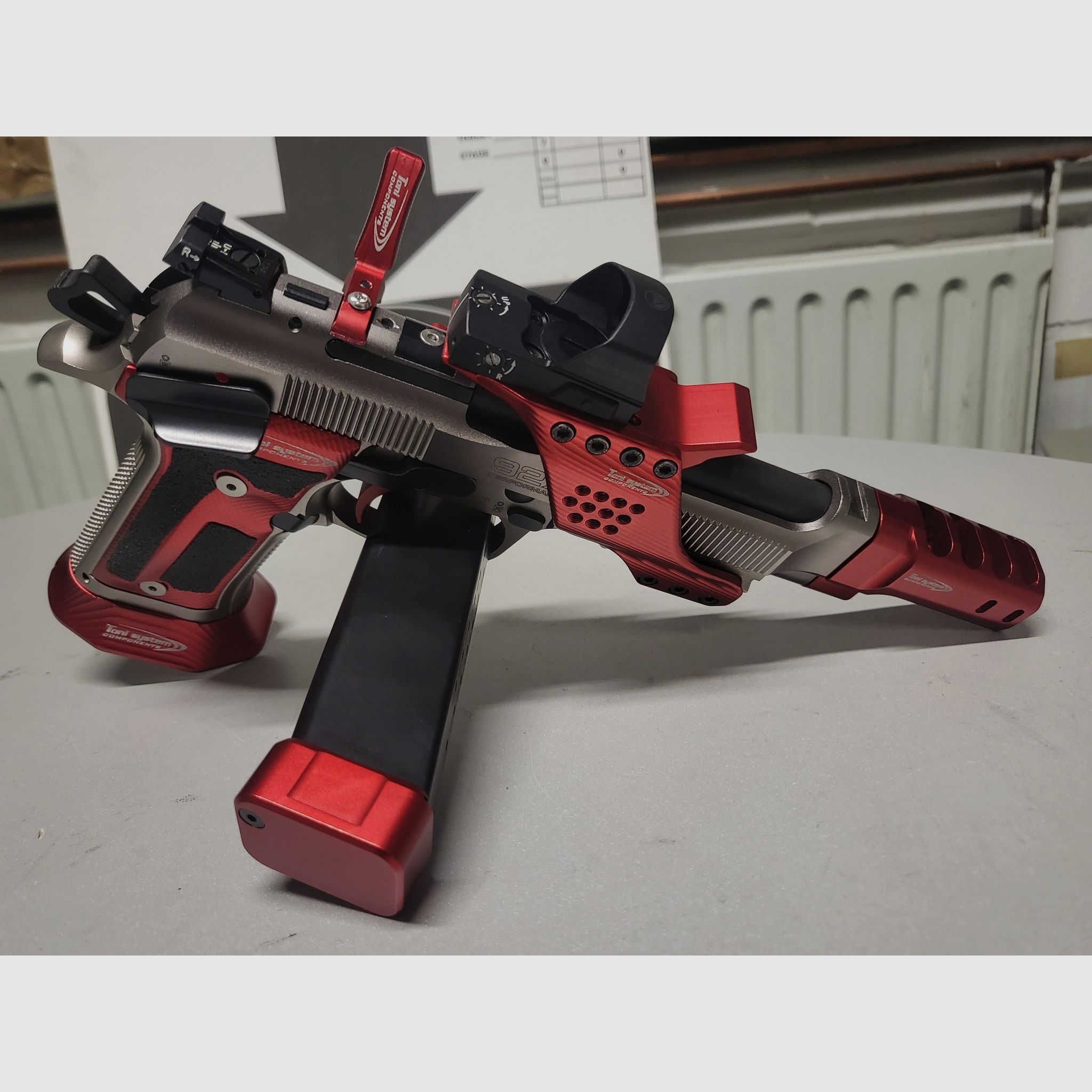 Beretta 92 Durchladehebel Slideracker RDO-Version
