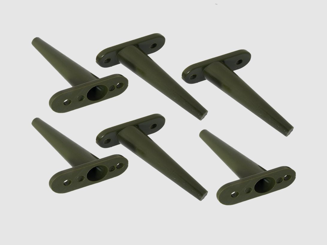 5etta Führungshülsen für Dove/Crow Karussell kompakt, 6er Pack