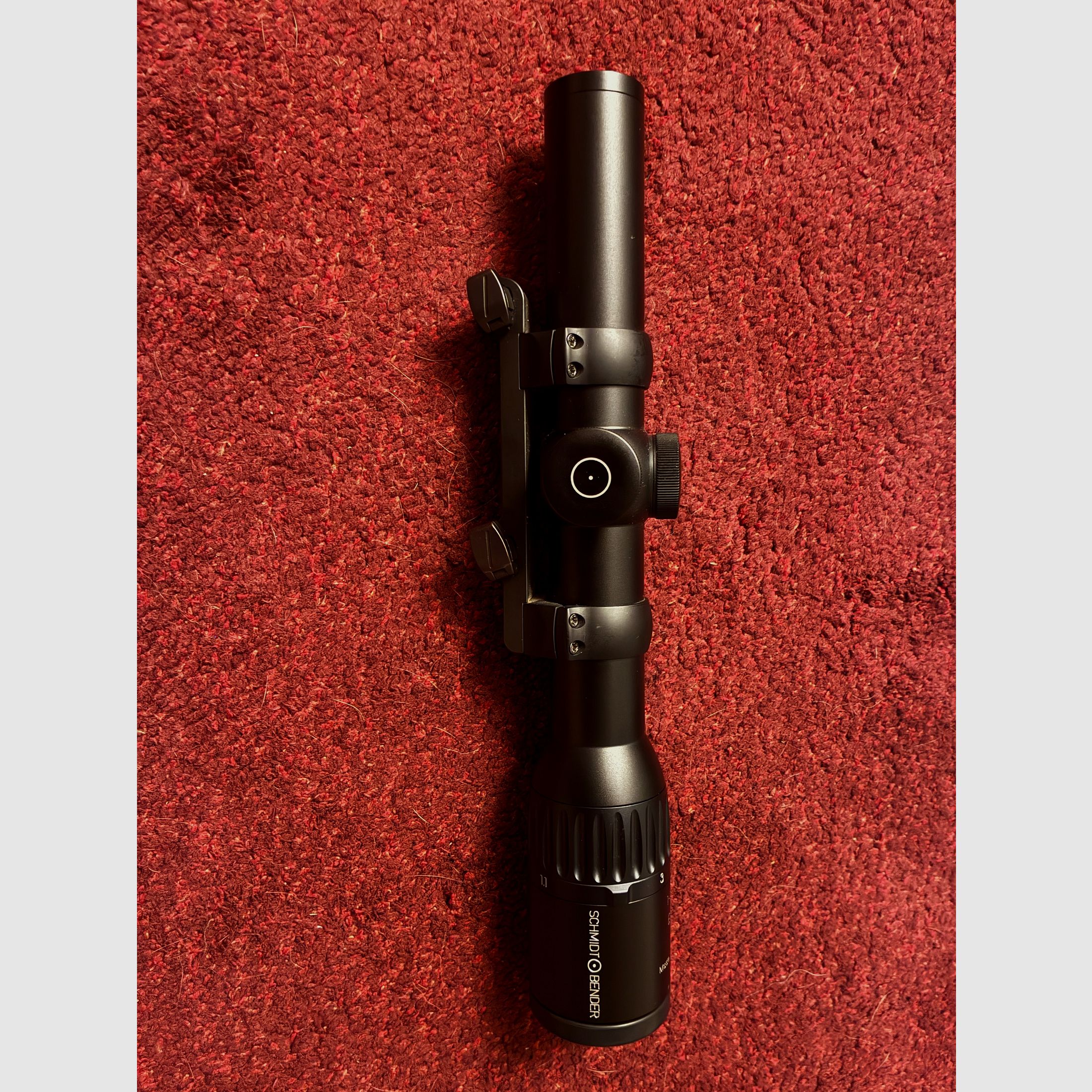 Schmidt und Bender Exos 1-8x24 auf Blaser Sattelmontage 