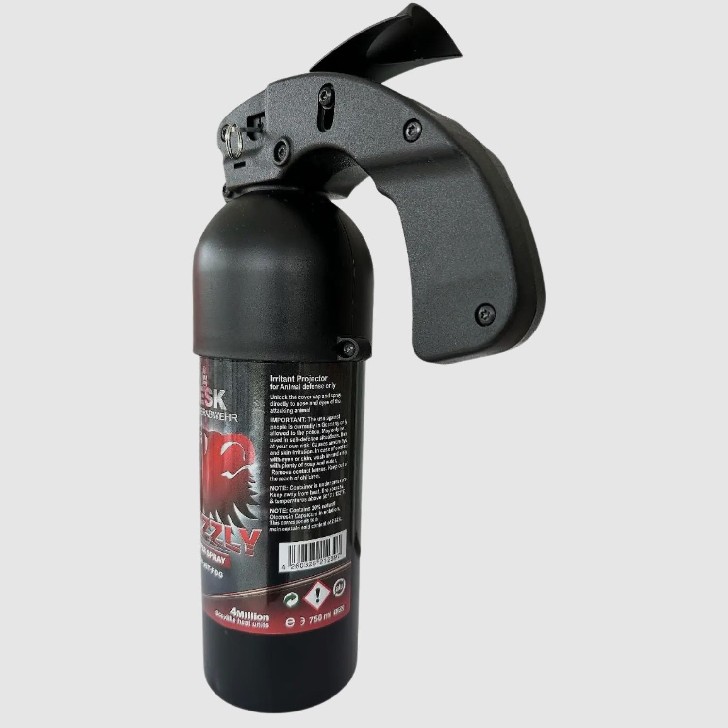 Vesk Grizzly Brede Stralen 4 Miljoen Scoville 750ml Hoge Jet Fog