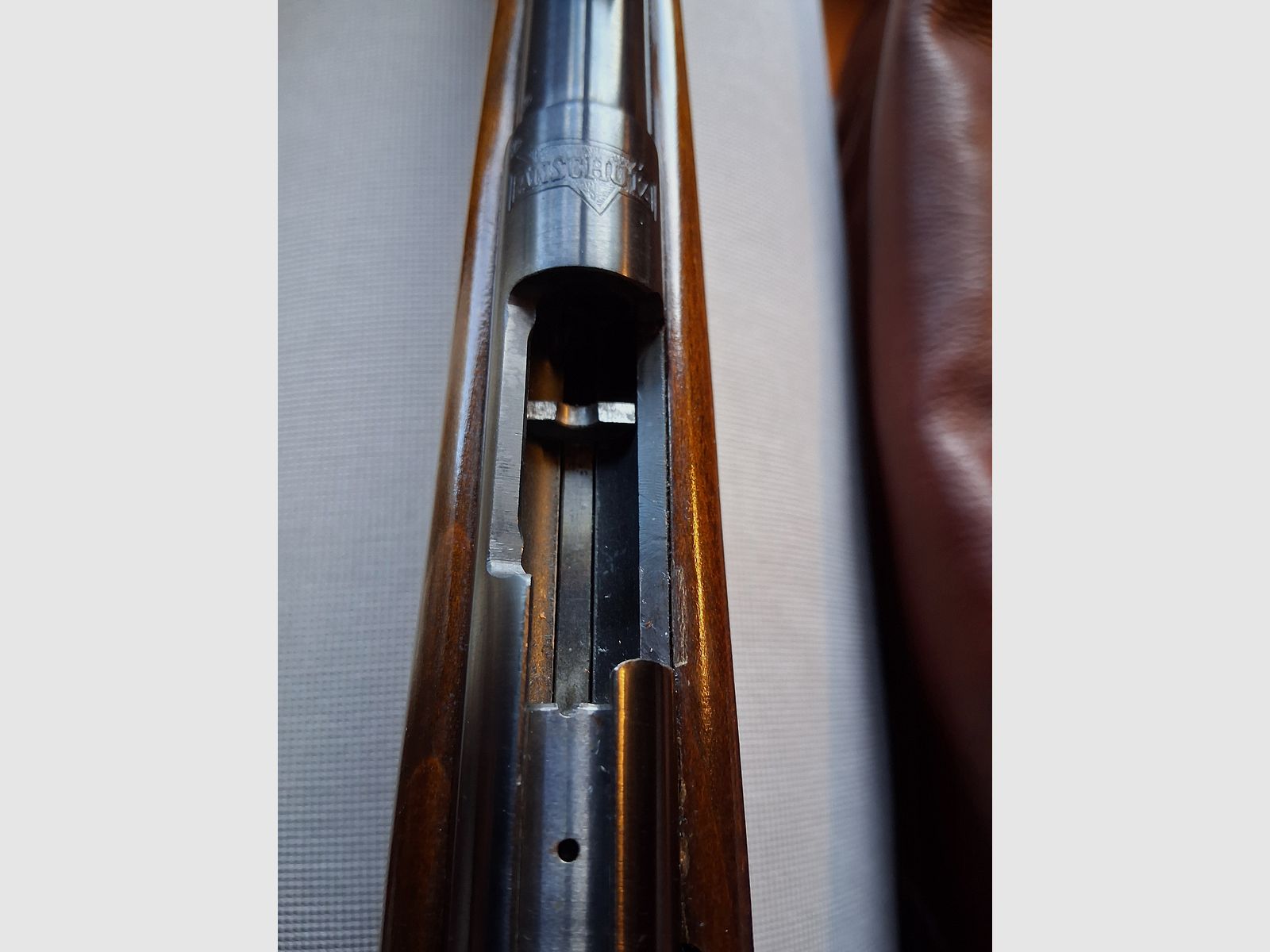 J.G. Anschütz Waffenfabrik GmbH Ulm/D. Alemania escopeta de un solo tiro de 6 mm Flobert