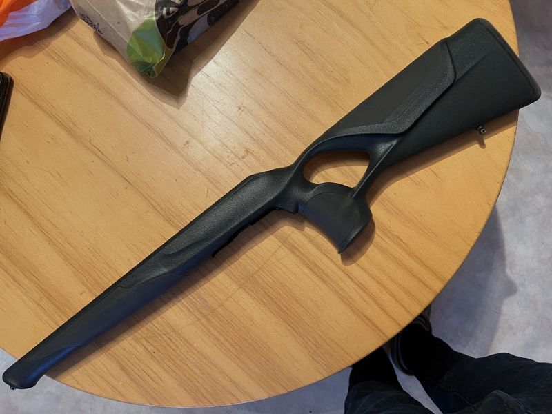 Blaser R8 Professional Success stock in green with system