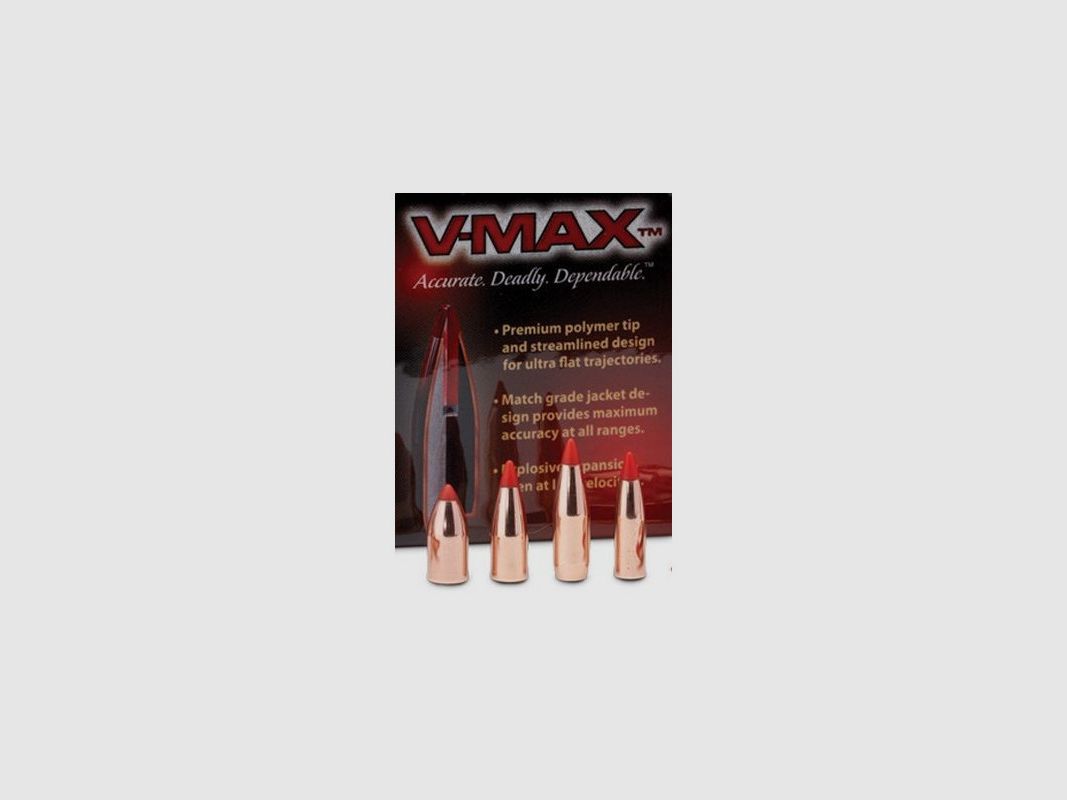HORNADY Geschosse Kal.22 60GR V-MAX, Bild 2 von 2