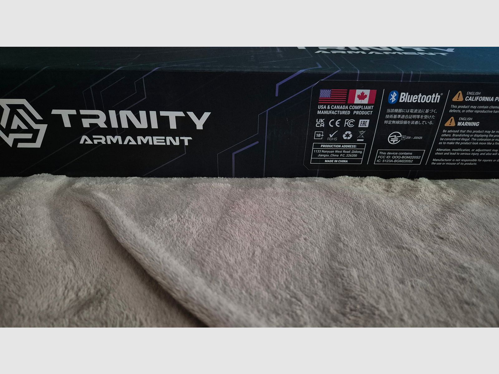 Airsoft ARCTURUS Trinity Armament Alpha Rifle 11.5" S-AEG mit GATE TITAN ll Bluetooth 