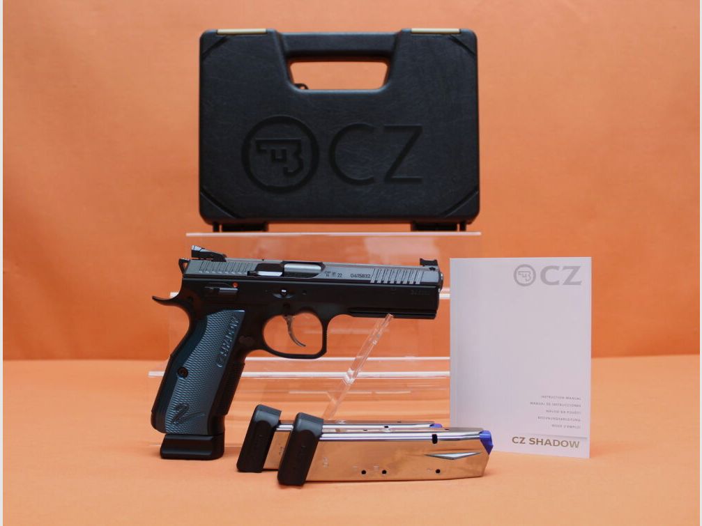 CZUB	 Ha.Pistole 9mmLuger CZUB SHADOW2 Black Poly DA/SA 11