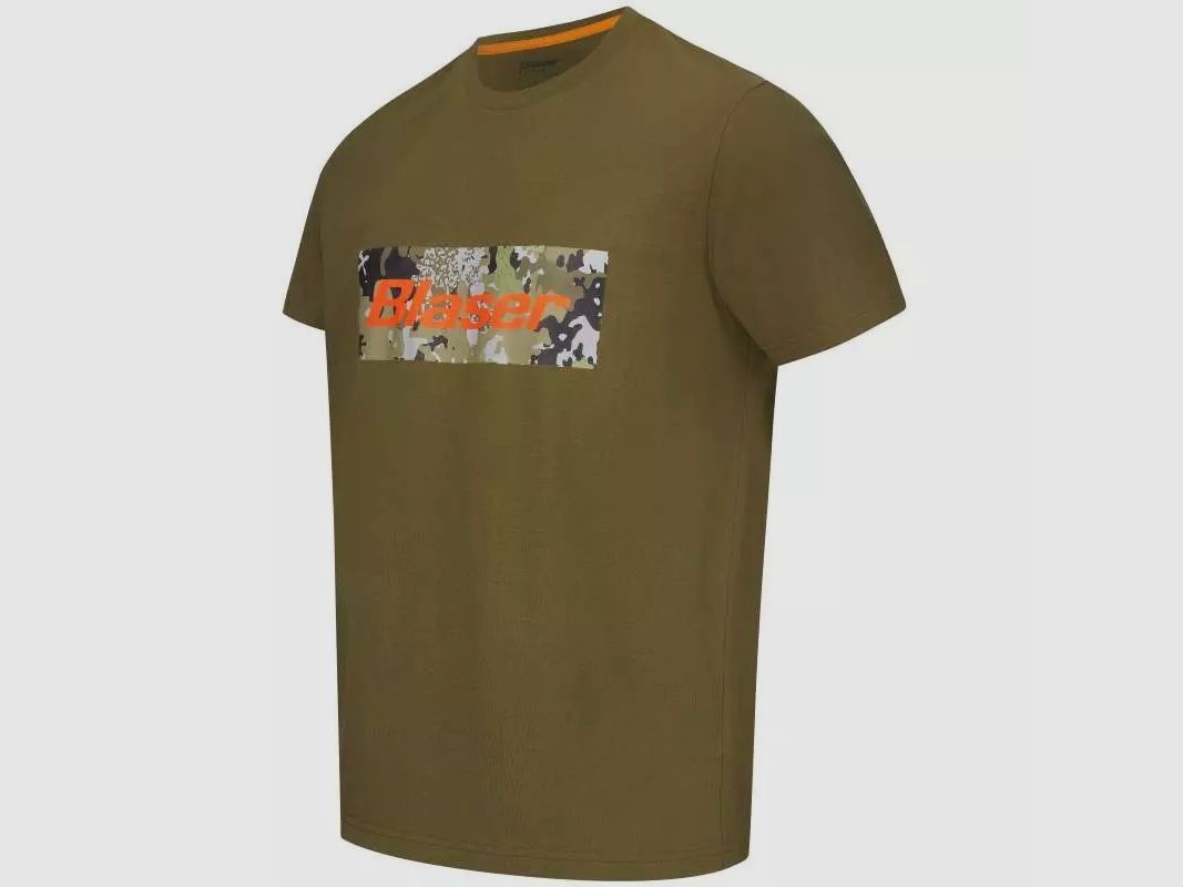 Blaser T-shirt uomo verde, immagine 3 di 5
