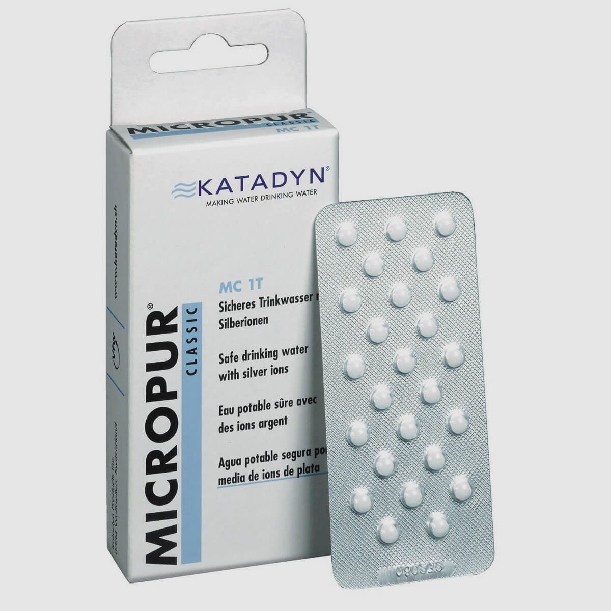 Katadyn Micropur MC 1T, 100 Tabletten