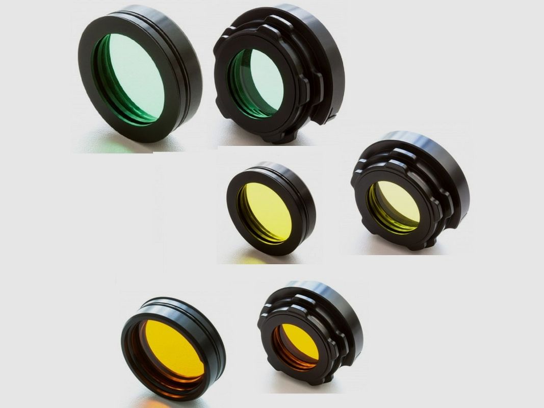 Filtro colorato per la caccia precisa