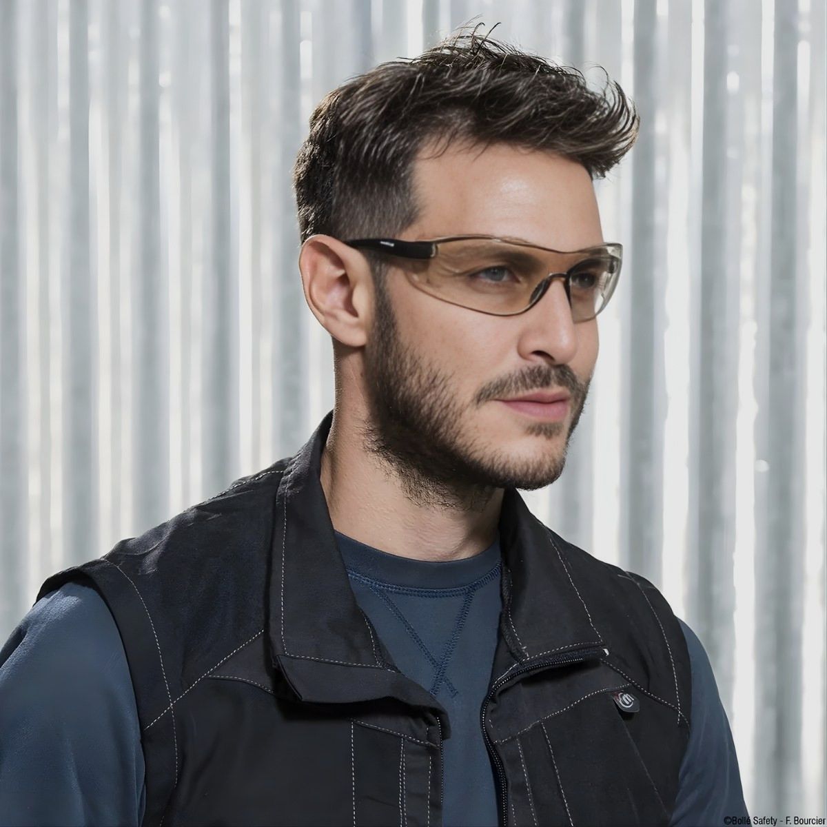 Bolle Safety – lunettes de protection COBRA – platinum / copper – COBCSP, image 2 sur 2