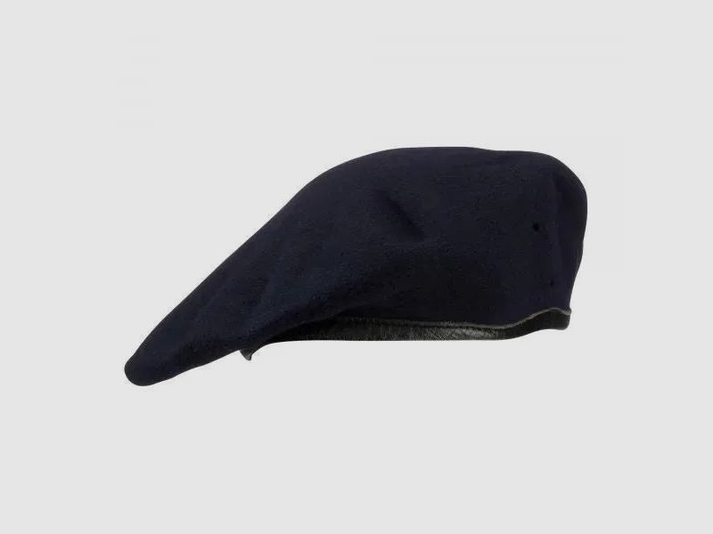 Bundeswehr Original BW Barett Heer dunkelblau gebraucht