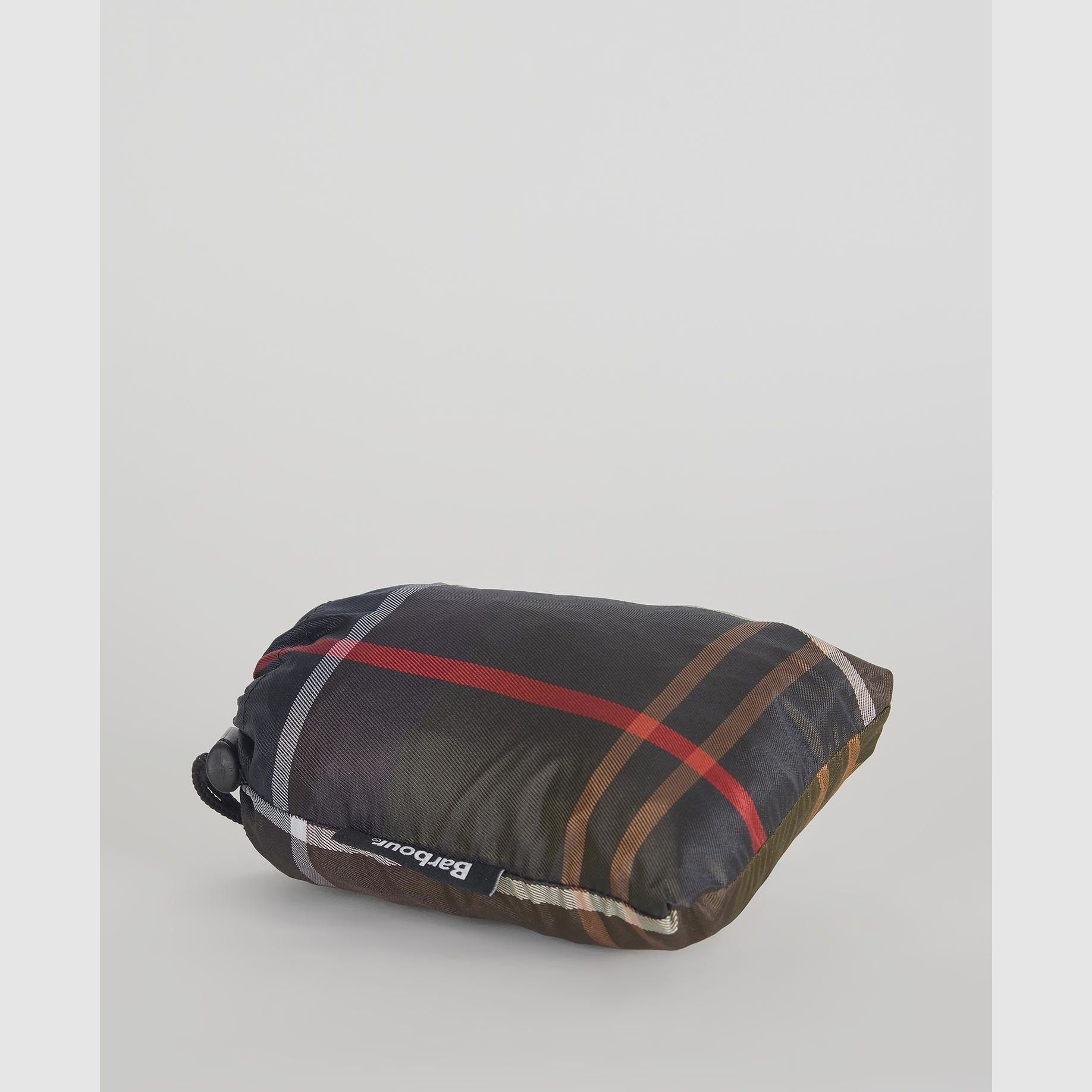 Barbour poncho tartan, résistant à la pluie, tartan classique, image 2 sur 2