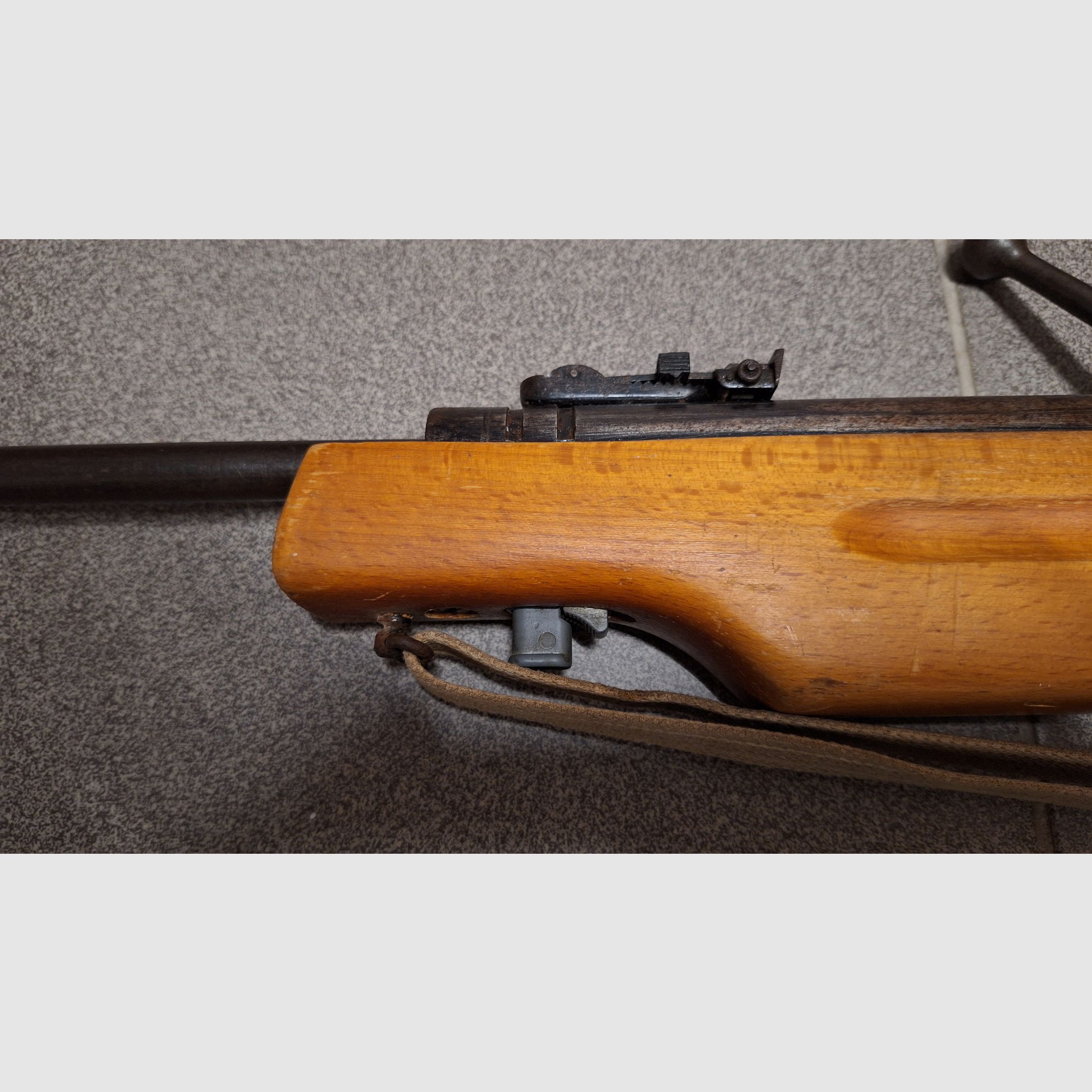 Haenel Suhl 310 DDR-Luftgewehr mit Sportschaft+8er Magazin!