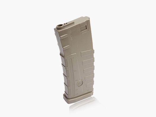 ASG CAA M4 AEG Midcap Magazin 6mm BB 140 Schuss Desert