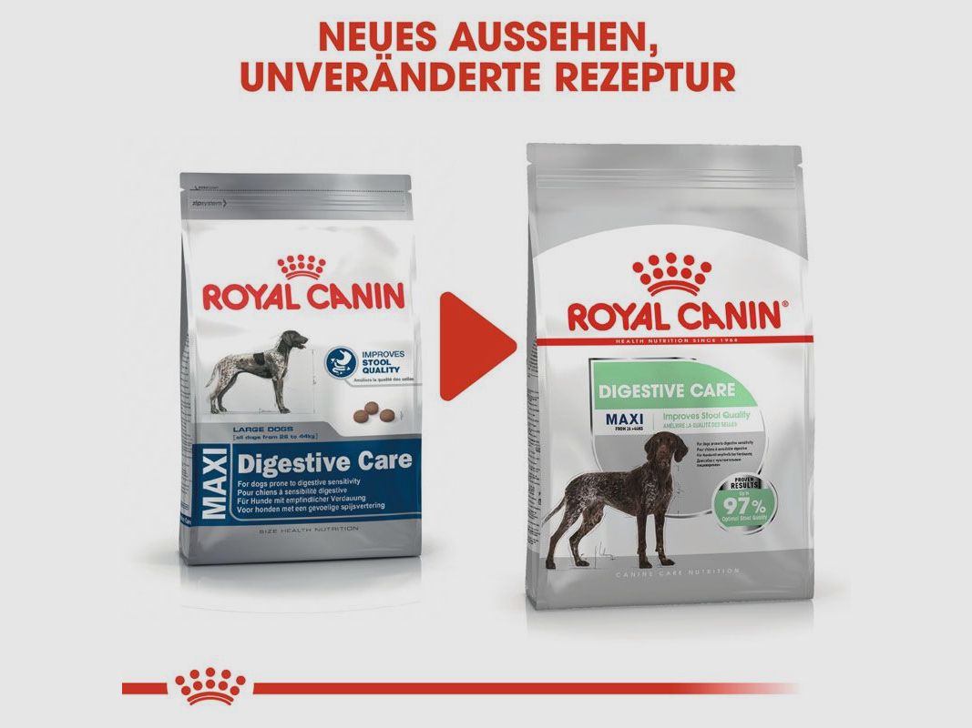 ROYAL CANIN Große Hunde Trockenfutter Digestive Care Maxi für empfindliche Verdauung 12 Kg