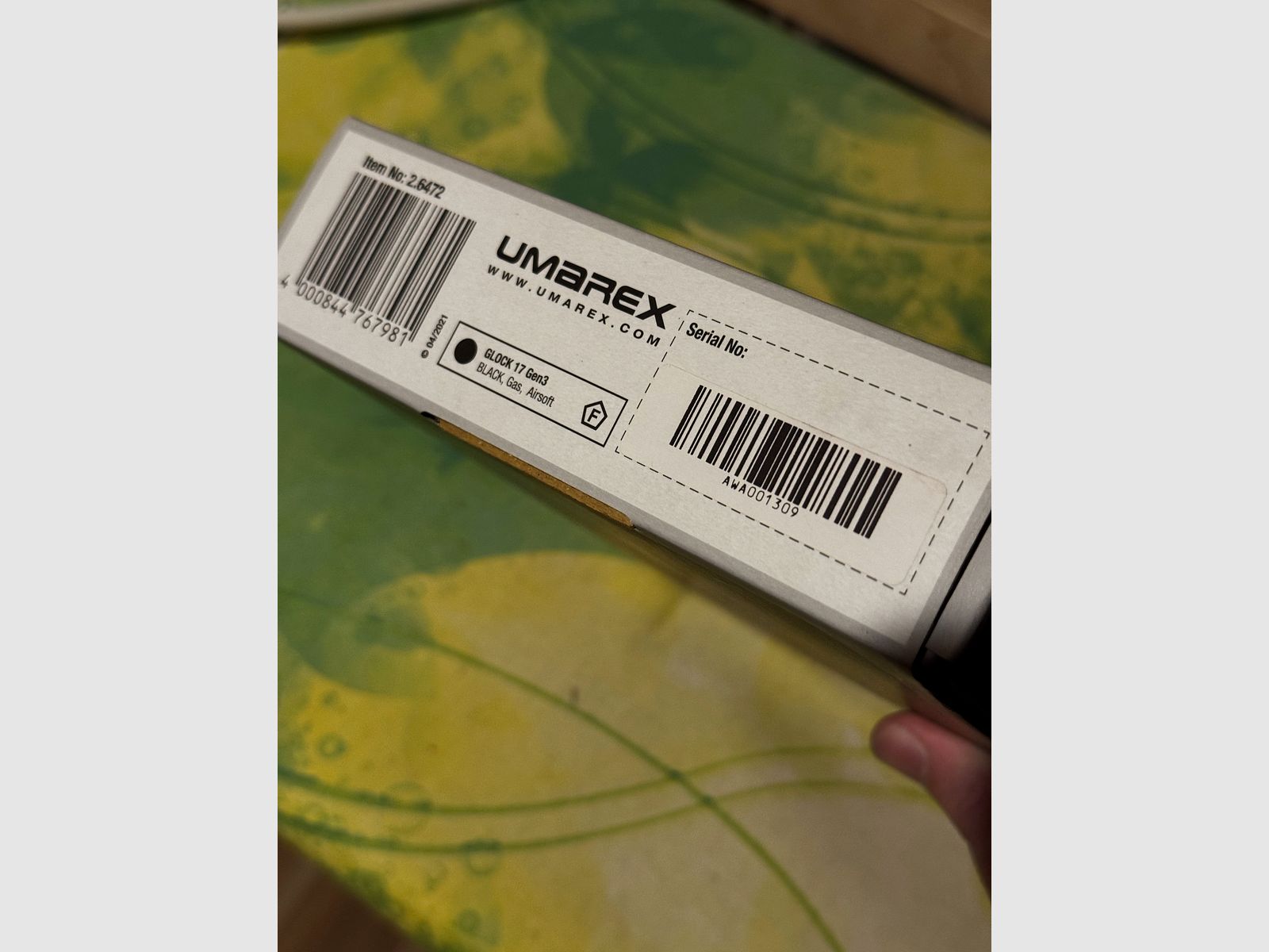 Glock 17 Stahl GBB Custom Used Look Airsoft VHB