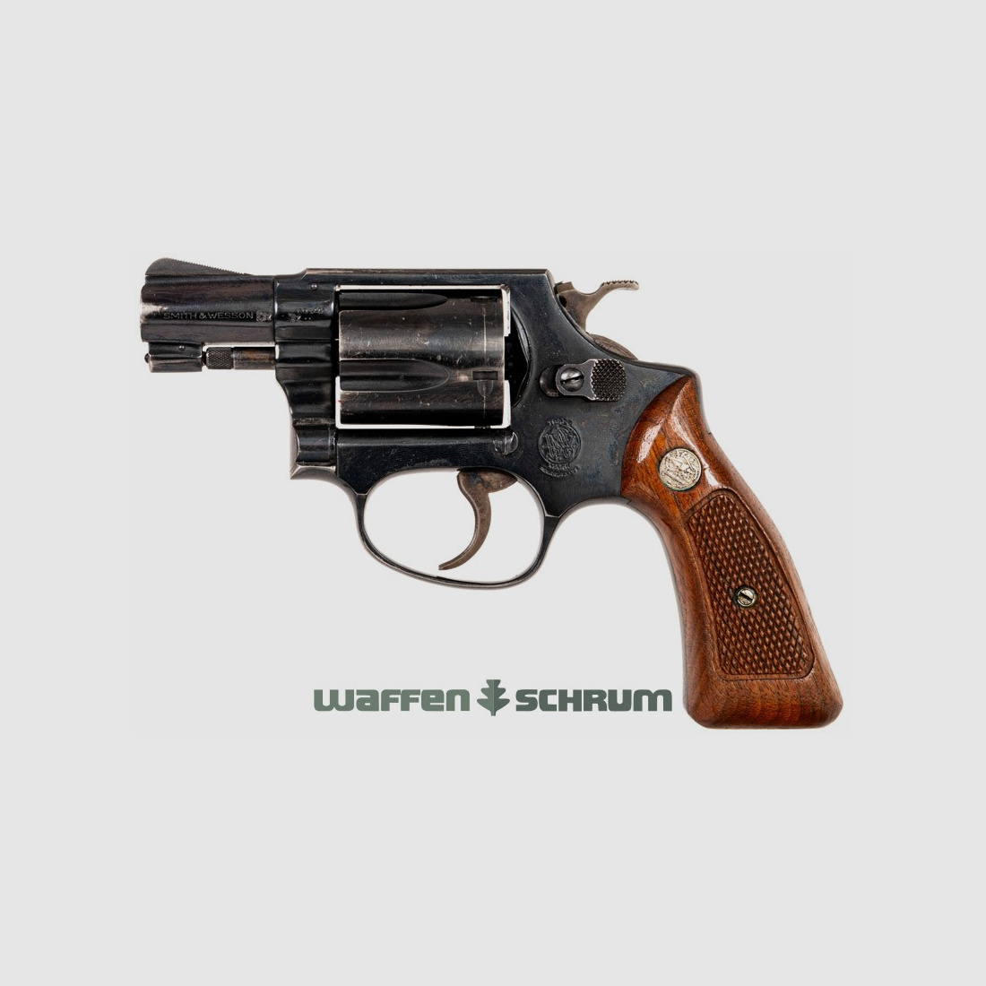 Smith & Wesson Mod. 36 .38Special , Leder-Gürtelholster LL: 2 Zoll