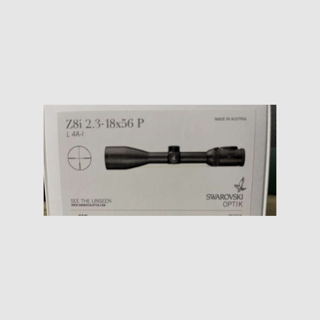 Swarovski Z8i 2.3-18x56 P Zielfernrohr