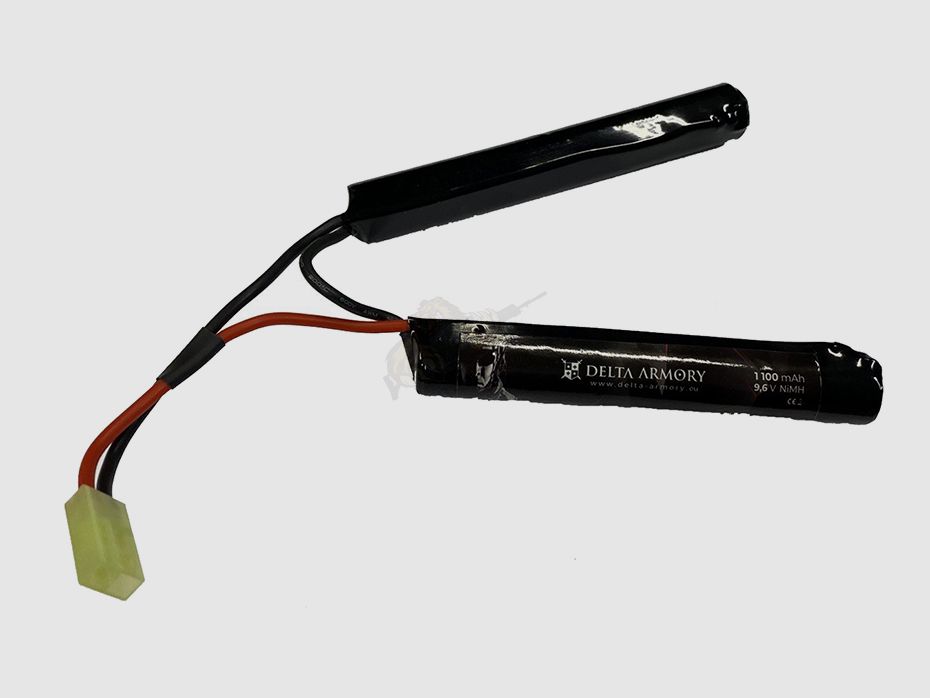 Airsoft Batterie 9,6v 1100mAh NiMH - Delta Armory