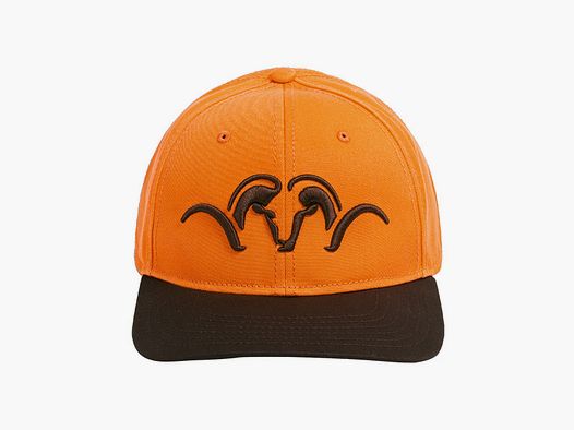 Blaser Striker Kappe blaze orange/dunkelbraun
