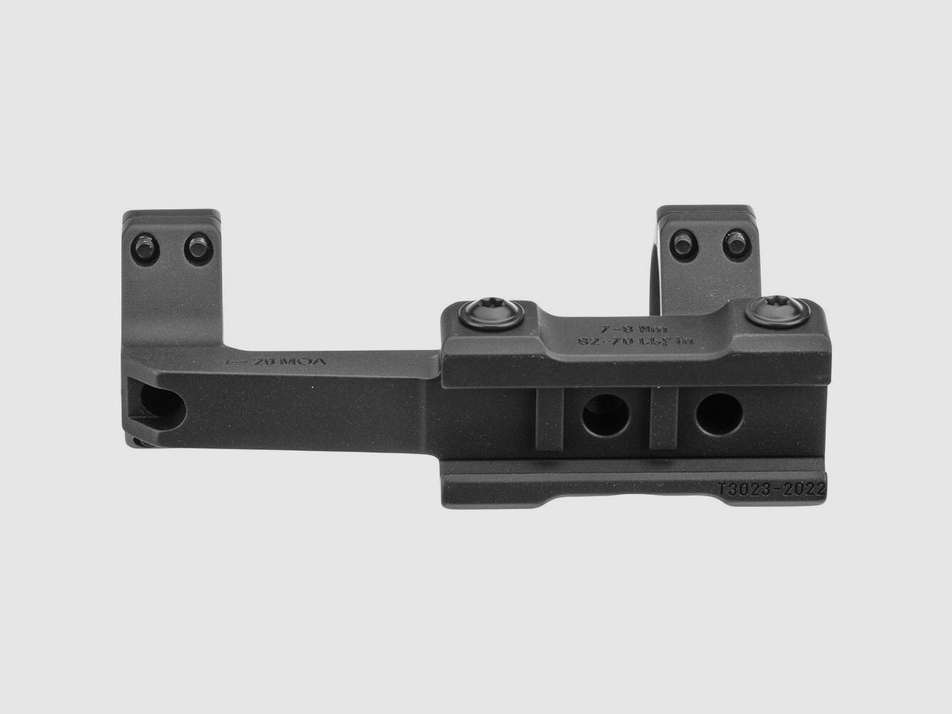 ERATAC Ultraleichte Blockmontage lang Ø 30 mm 20 MOA Vorneigung