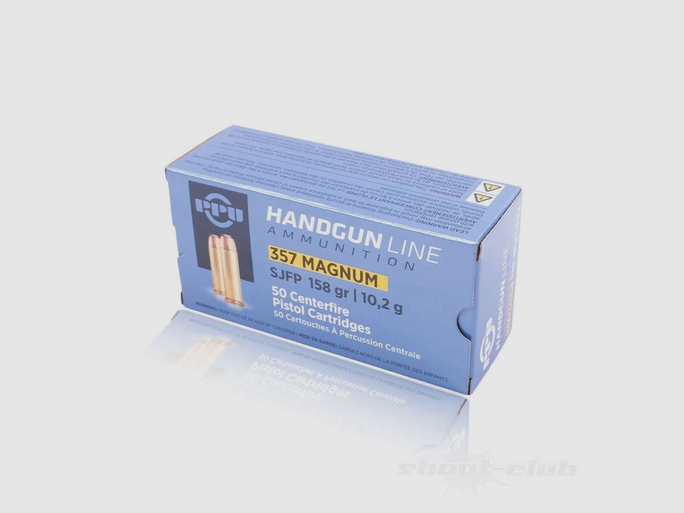 PPU - Prvi Partizan SJFP 158grs 50St .357Mag