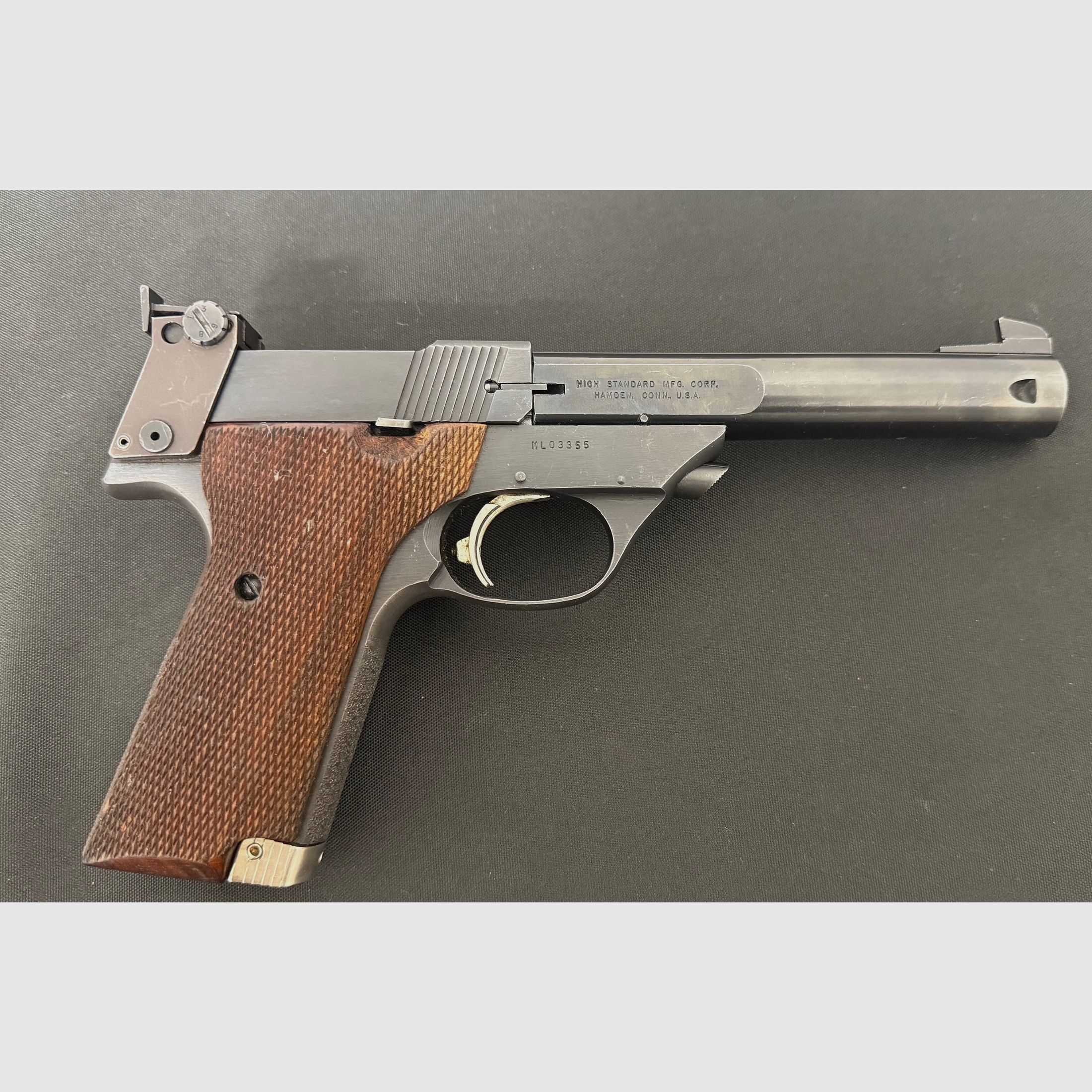 High Standard Supermatic Citacion Sportpistole Matchpistole Kaliber .22Lr