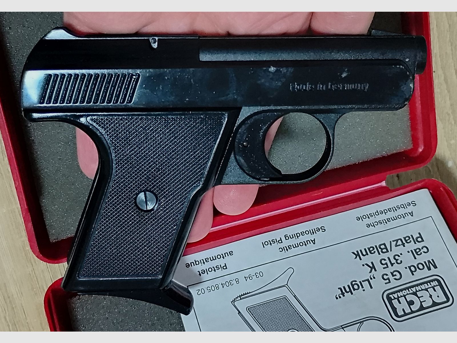 Reck Mod. G 5 "Light" im Kaliber .315 Knall