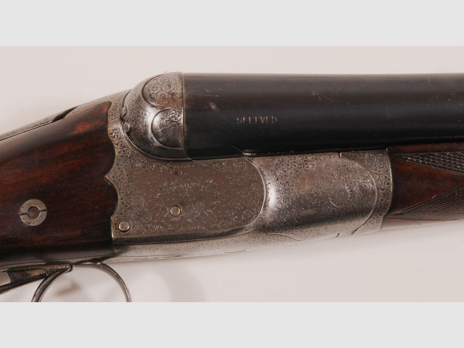 Double-barreled shotgun ca. 1890 Article 12915