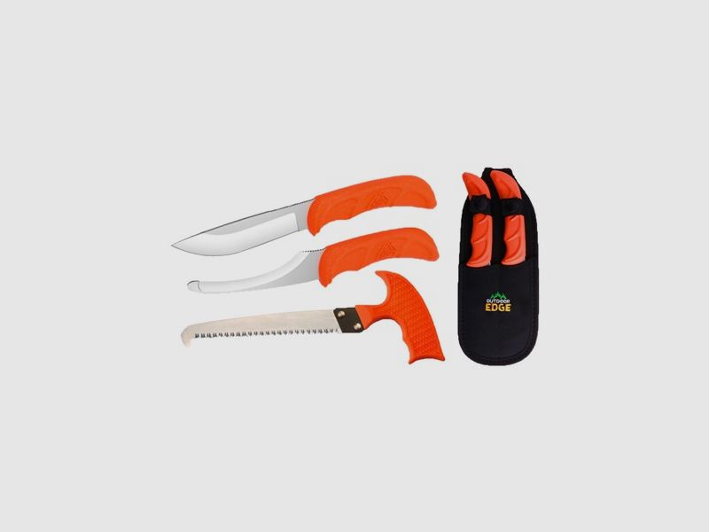 Zerwirk-Set Outdoor Edge - Messer,Aufbruchmesser,Säge