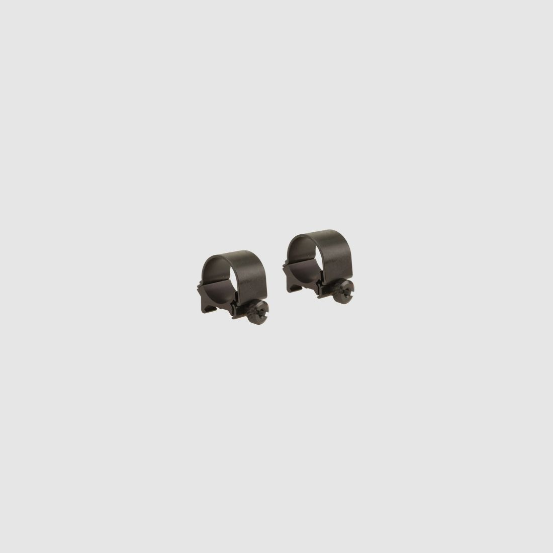 Weaver Top-Mount Weaver-Style Anelli nero opaco 25,4mm basso, BH 2,26mm