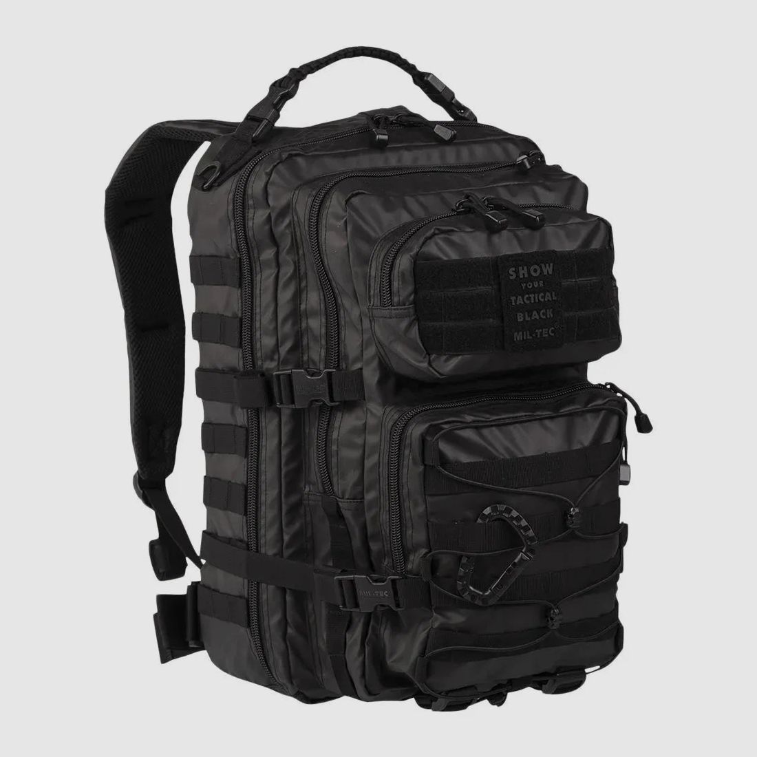 Mil-Tec Rucksack US Assault Pack Tactical Black LG