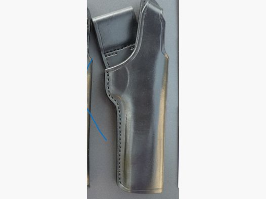 HKDesign Holster  Art. Nr.  002 : Einfachholster mit Snapverschluß  -  für  ESP 85 A  -  für Rechtshänder