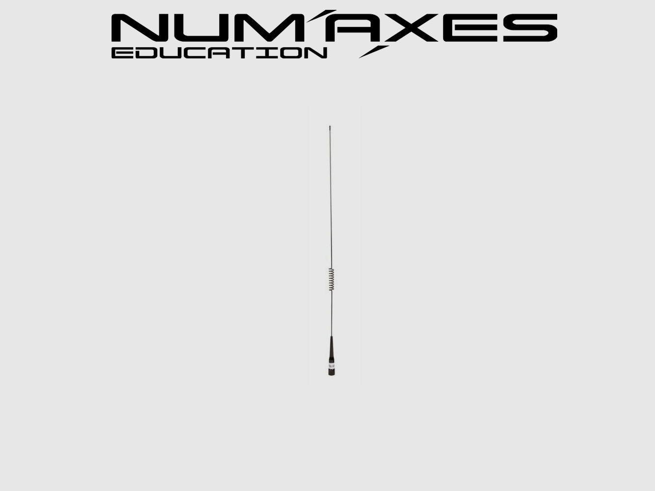 NUM’AXES EDUCATION ANTENNA PER AUTO, immagine 2 di 3