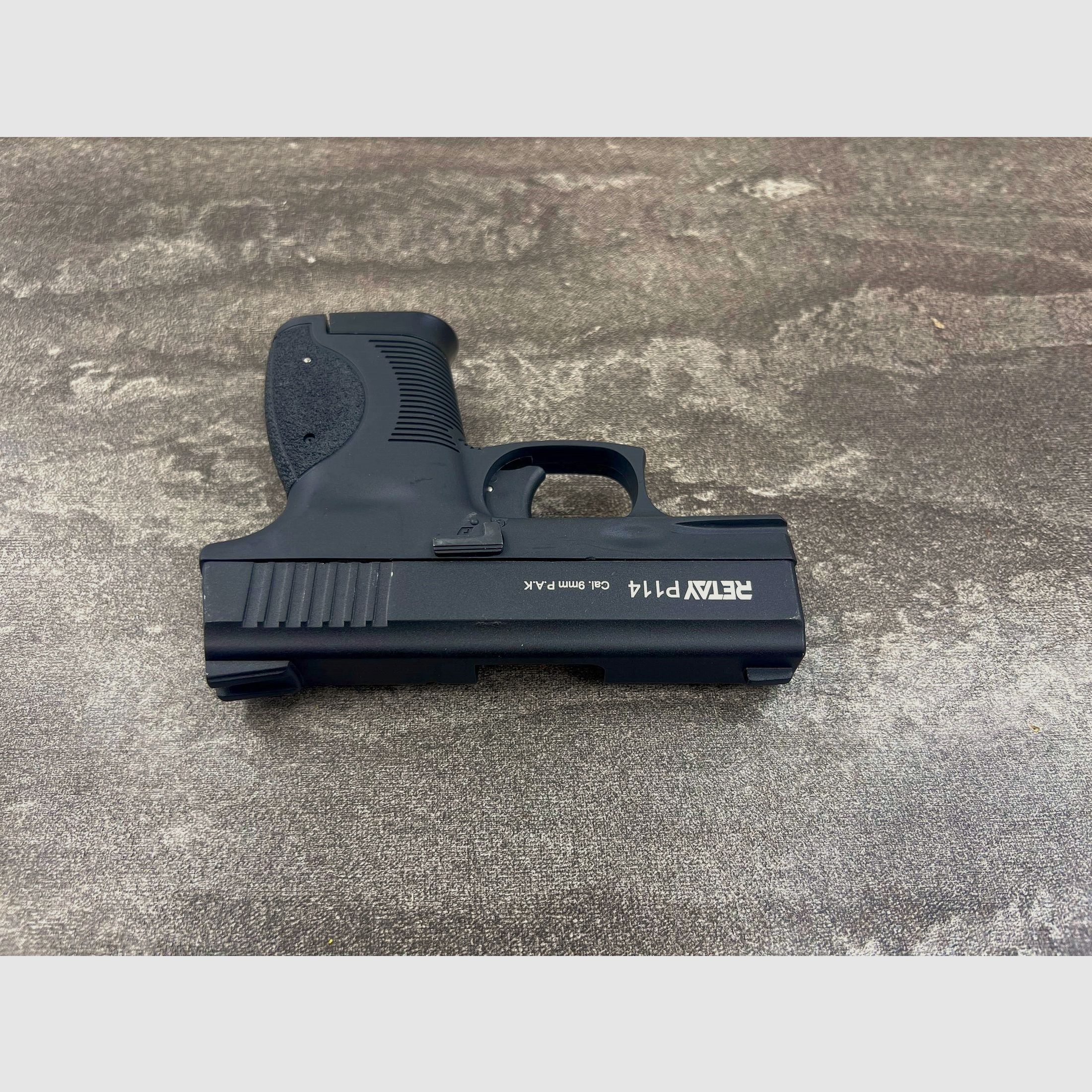 Retay P114 pistola de fogueo 9mm P.A.K. Nueva - Envío a toda la UE