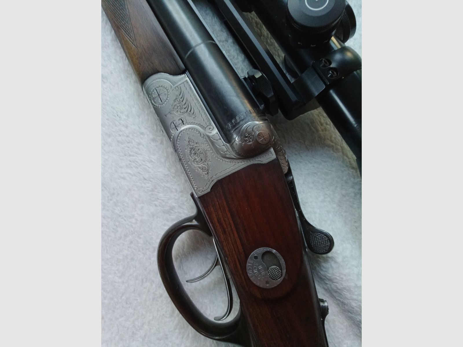 Krieghoff Bohrung, 7x65R - 16/70 - .22 Hornet, Schmidt & Bender 2,5-10x56 Abs.4 LP